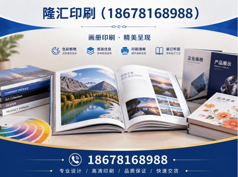 桓台县画册印刷展示图