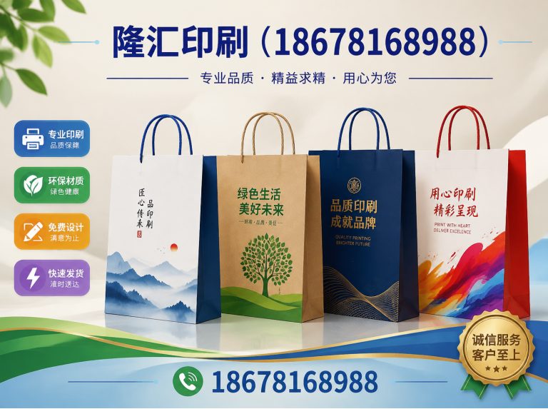 桓台县手提袋印刷展示图